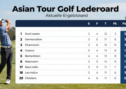 asian tour golf leaderboard