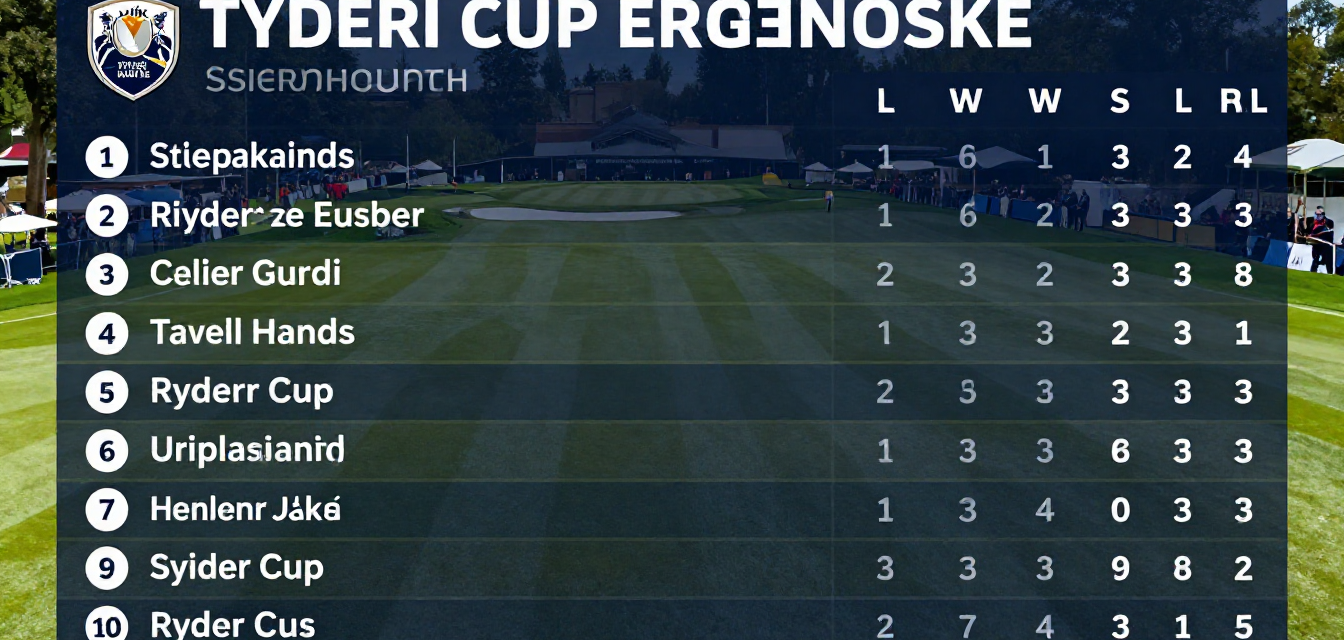 ryder cup ergebnisse